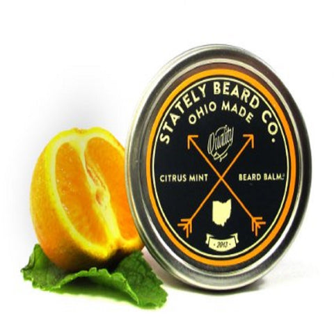 Stately Beard Co Citrus Mint Beard Balm
