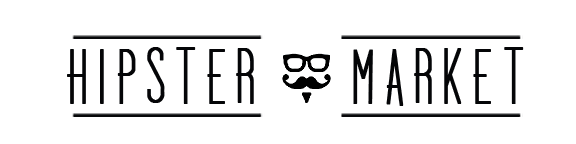 Hipster market logo