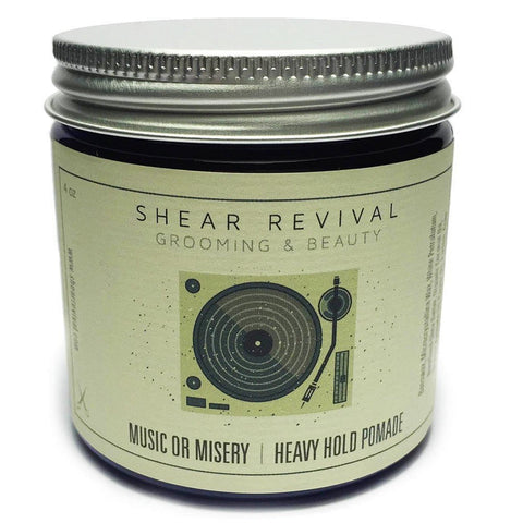 Shear Revival Music or Misery Heavy Hold Pomade