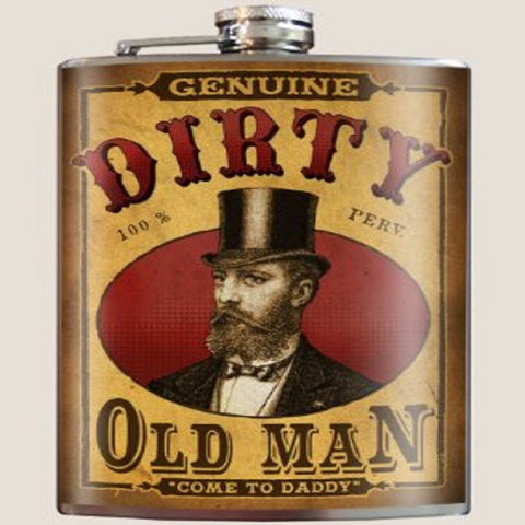 Trixie & Milo Dirty Old Man Flask