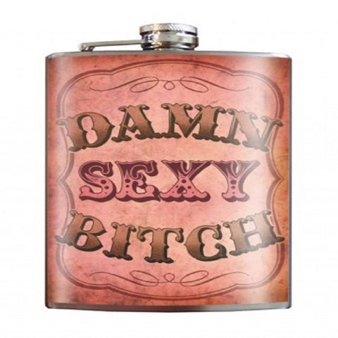 Trixie & Milo Damn Sexy Bitch Flask