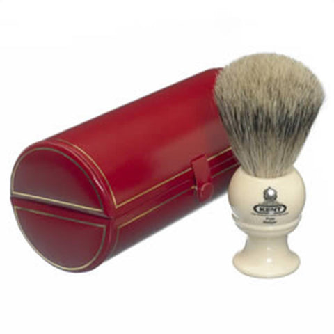 Kent BK2 Traditional Pure Grey Badger Shaving Brush, Cream