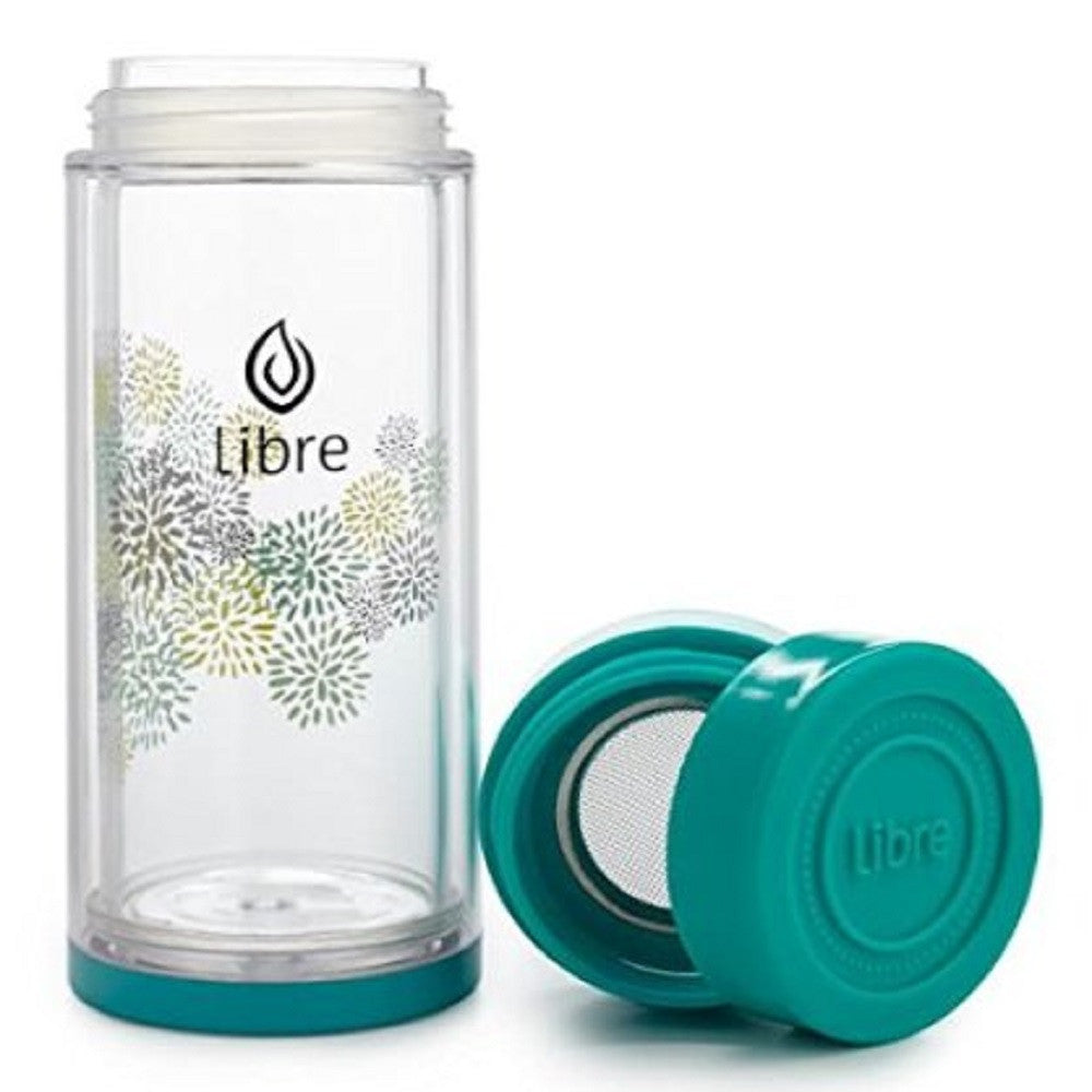 Libre Tea Glass Infuser Tumbler