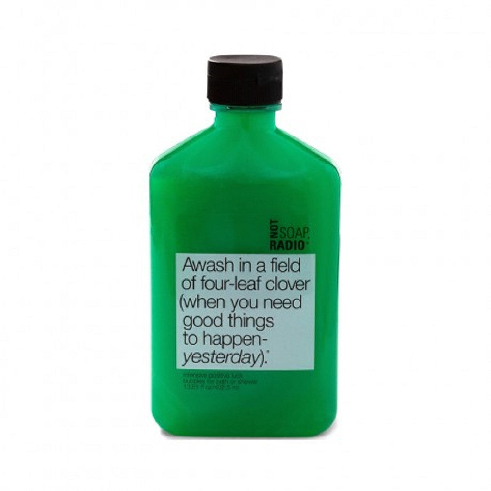 Not Soap, Radio - Awash in a Field of Four-Leaf Clover - Body Wash/Scrub