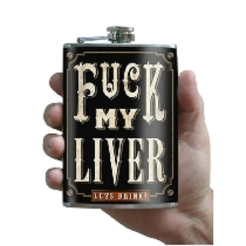 Trixie & Milo Fuck My Liver Flask