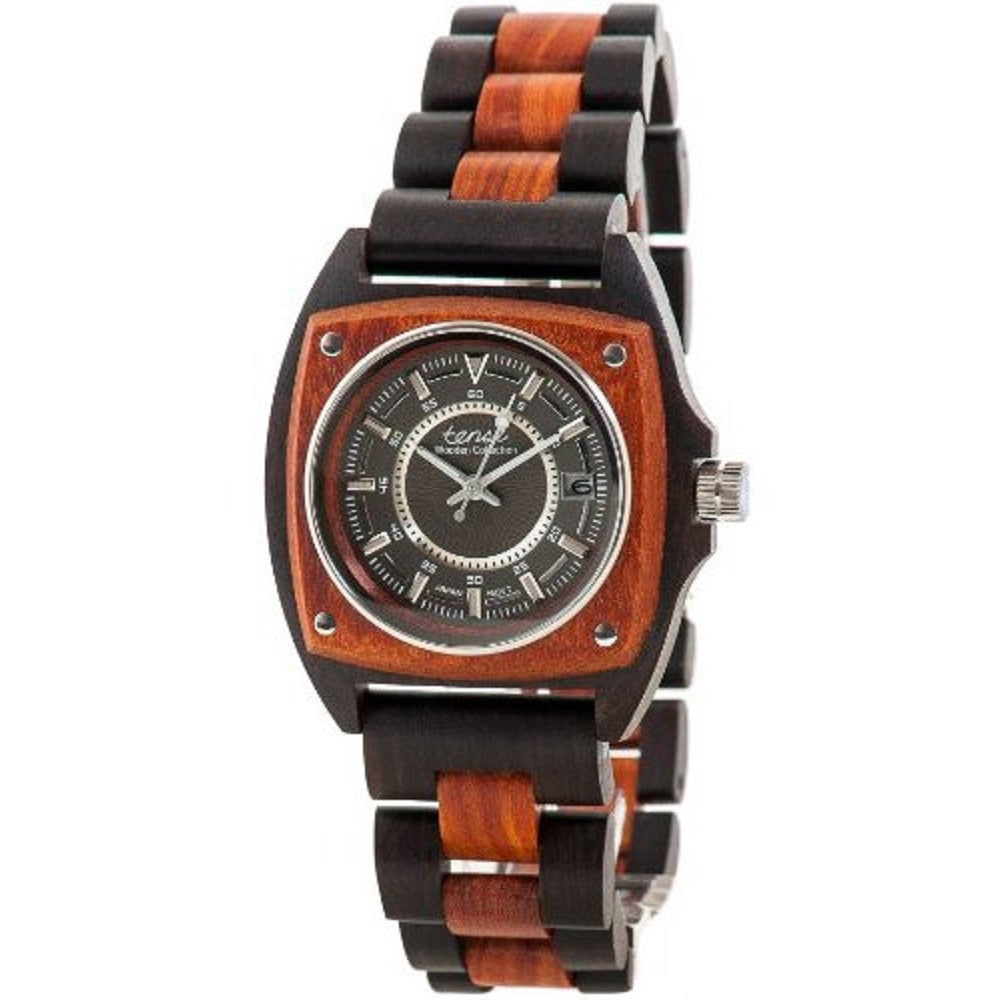 Tense Wood Unique Two-Tone Watch Mens Discovery Trail G4101DS DF
